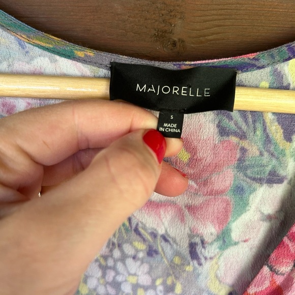 Majorelle Revolve Floral Midi Dress Size Small - Picture 5 of 6